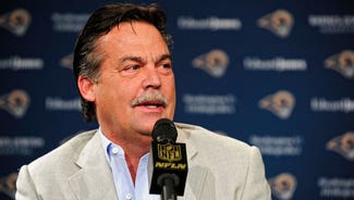 Next Story Image: Fisher deviates from script, focuses on Rams' offense in draft